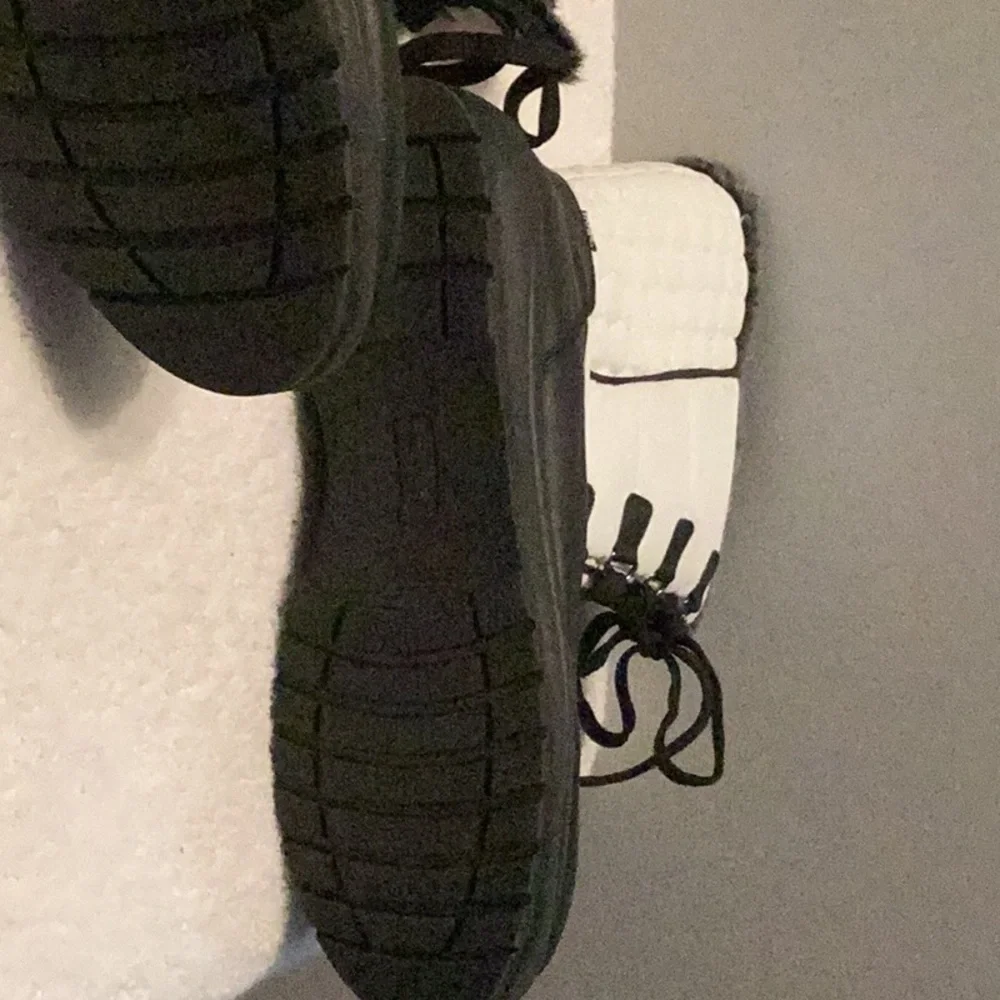 Totes Women's Winter & Rain Boots - Black and White - Picture 9 of 12